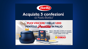 Barilla regala le pentole Pastilla