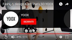 Yoox sceglie YouTube