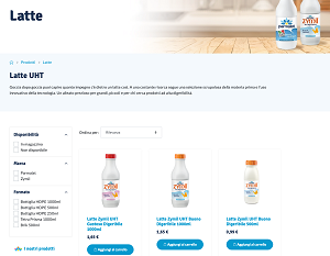 Parmalat lancia il suo shop con Deliverti