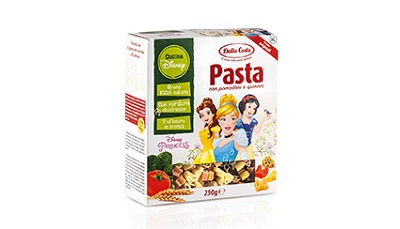 Disney Princess, la pasta Dalla Costa per i più piccoli