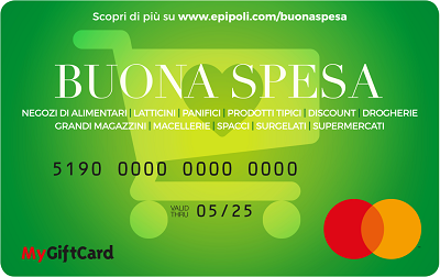 Epipoli lancia MyGiftCard Buona Spesa