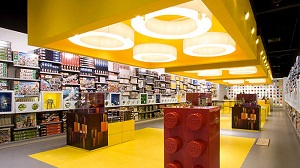 Un Lego store a Genova