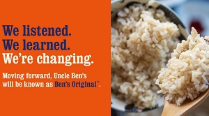 Uncle Ben’s diventa Ben’s original