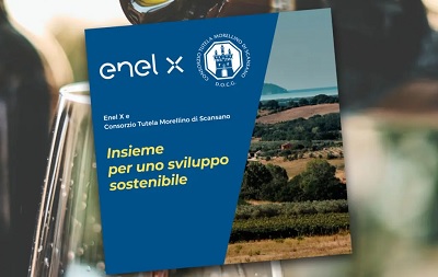 Accordo tra Consorzio Tutela Morellino di Scansano ed Enel X