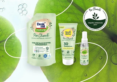 dm drogerie markt lancia la linea green Pro Climate