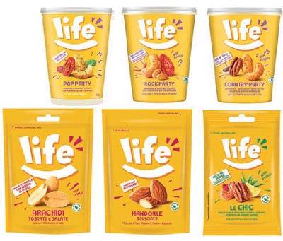 Dal break all’aperitivo con la frutta secca Life pratica, sfiziosa e sana