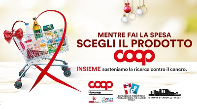 Nova Coop e Candiolo ancora insieme per sostenere la ricerca sui tumori