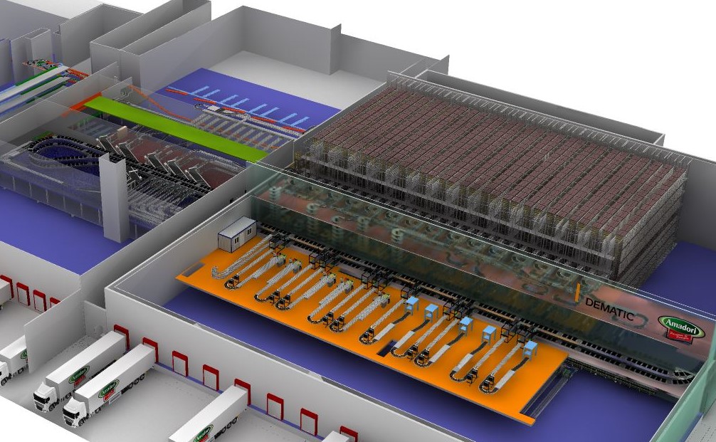 Un nuovo polo logistico automatizzato per il gruppo Amadori