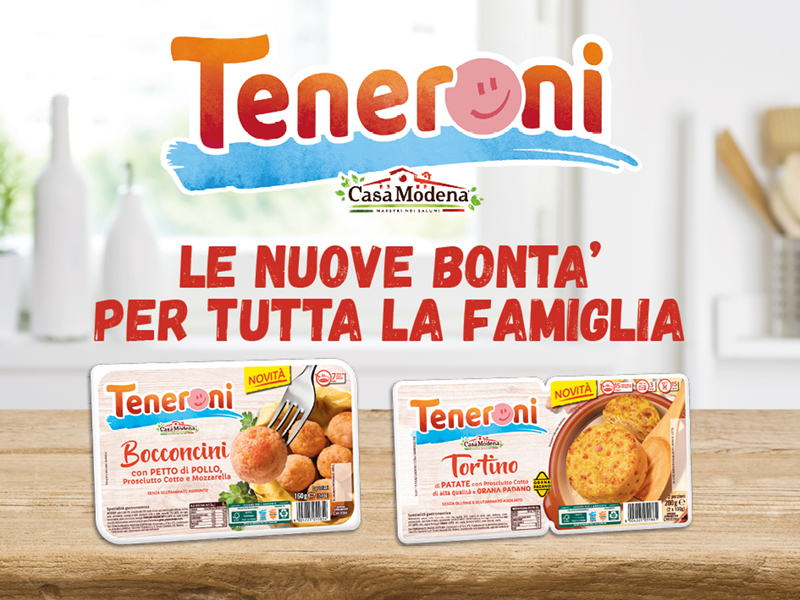 Il brand Teneroni sempre più sostenibile con gusto