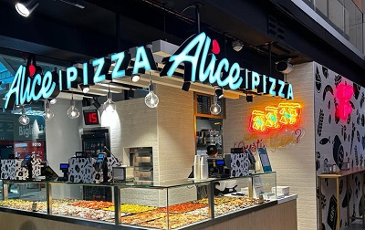 Alice Pizza: 30 locali nel travel