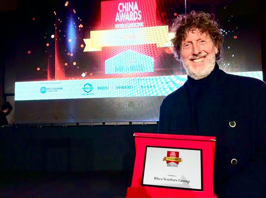 Rhea premiata ai China Awards 2023 