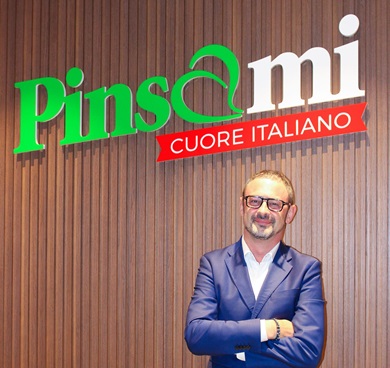 Pinsami scommette sui mercati internazionali