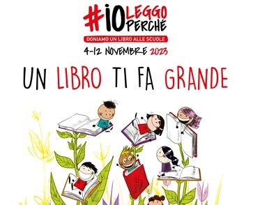 #ioleggoperché: 600mila libri per le scuole