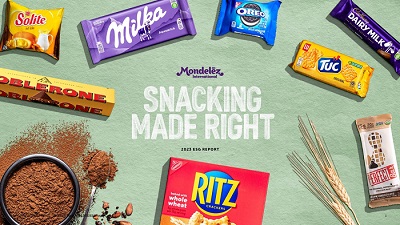 Mondelēz International pubblica il report ‘Snacking Made Right’
