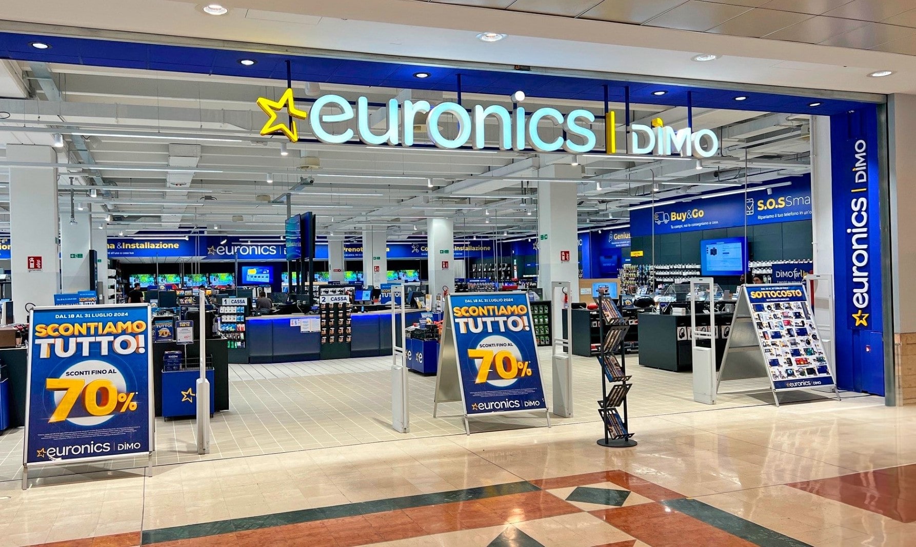 Euronics Dimo apre due nuovi punti vendita