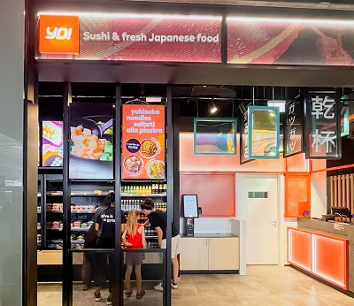 A Roma Termini apre il primo Yo! Sushi in Italia