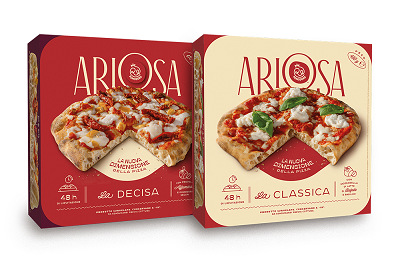 Nel mondo della pizza surgelata arriva la rivoluzione con Ariosa