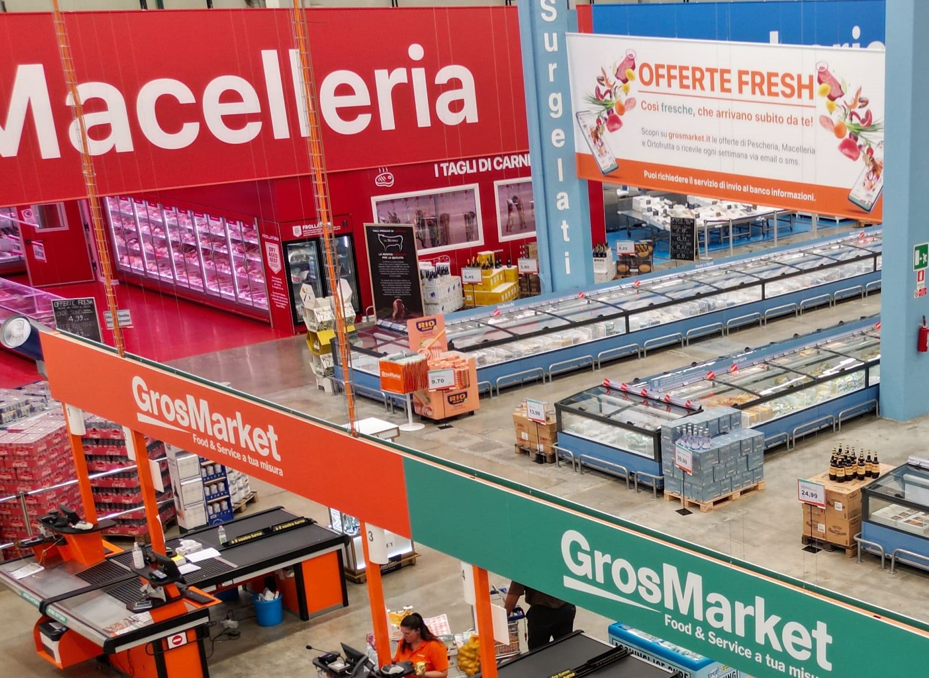 GrosMarket rivoluziona i Cash and Carry di Bologna e Dalmine