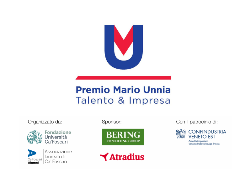 Prende il via la nuova edizione del Premio Mario Unnia - Talento & Impresa