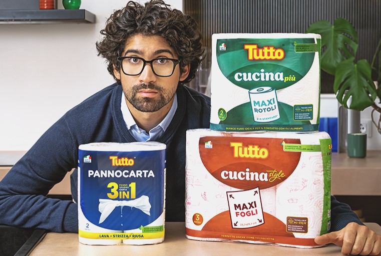 Lucart, partito il restyling del brand Tutto