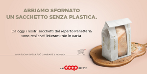 Coop adotta i sacchetti del pane senza plastica