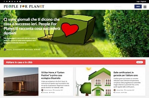 L’informazione green di People for Planet